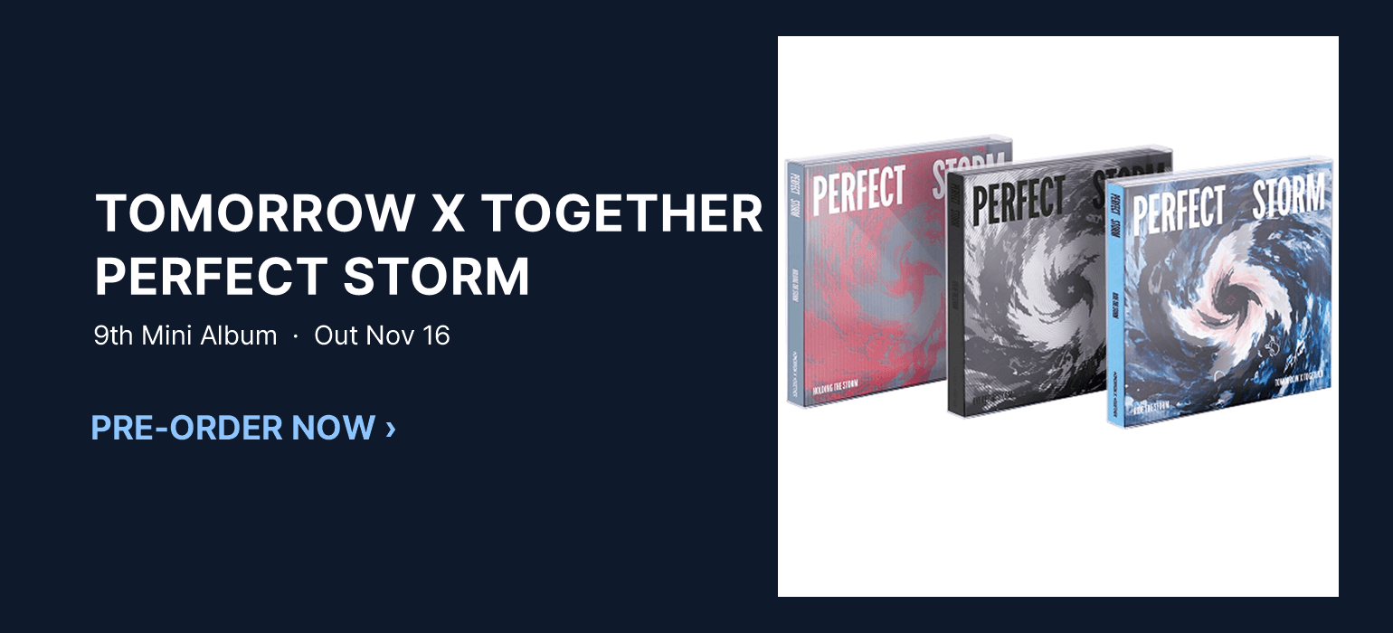 TOMORROW X TOGETHER 9th Mini Album PERFECT STORM - pre-order now