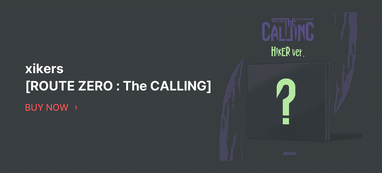xikers ROUTE ZERO The CALLING 8th mini album pre-order - HIKER version