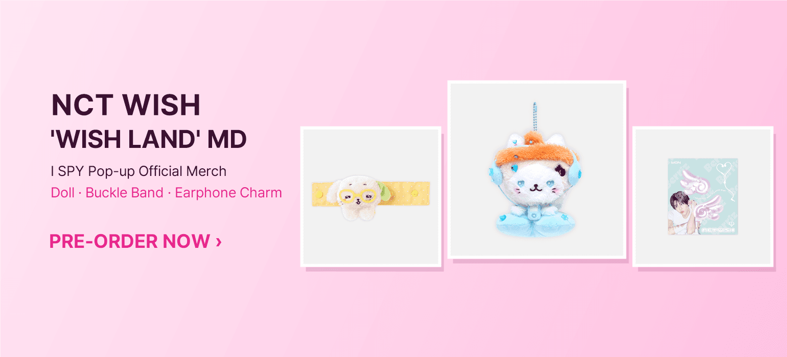 NCT WISH 'WISH LAND' pop-up MD - pre-order now