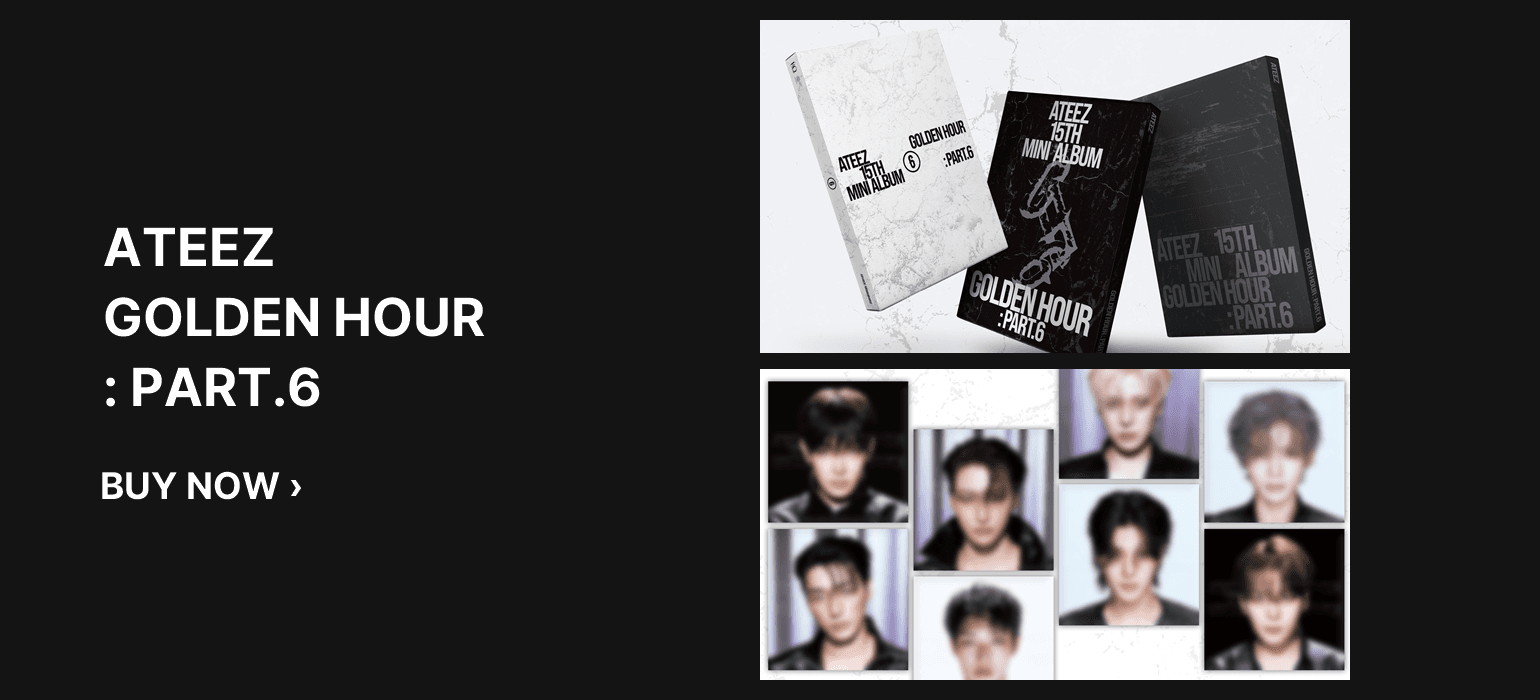 ATEEZ GOLDEN HOUR : Part.6 - pre-order now