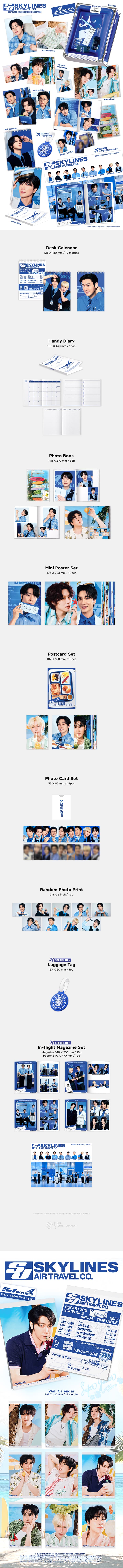 SUPER JUNIOR 2027 Season's Greetings official contents