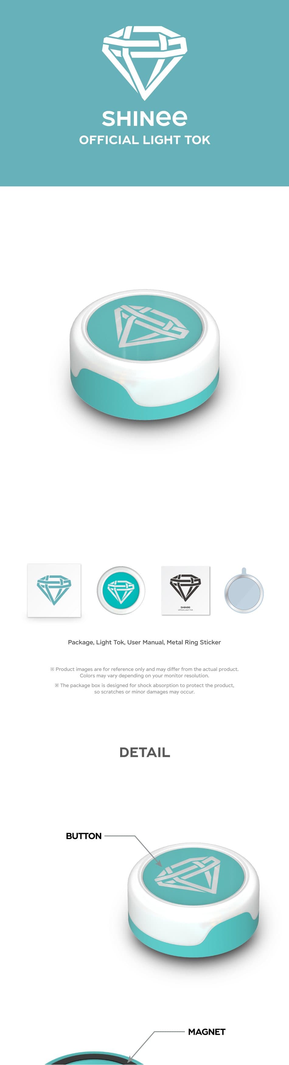 SHINee Official Light Tok product details