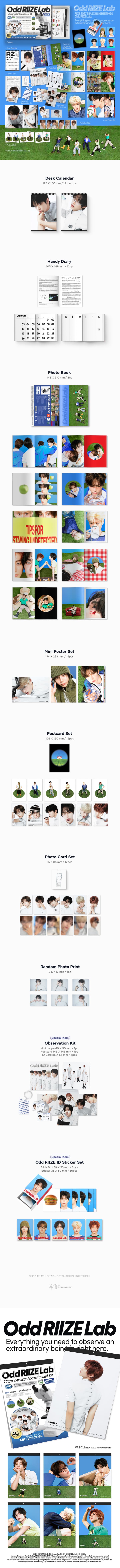 RIIZE 2027 Season's Greetings official contents