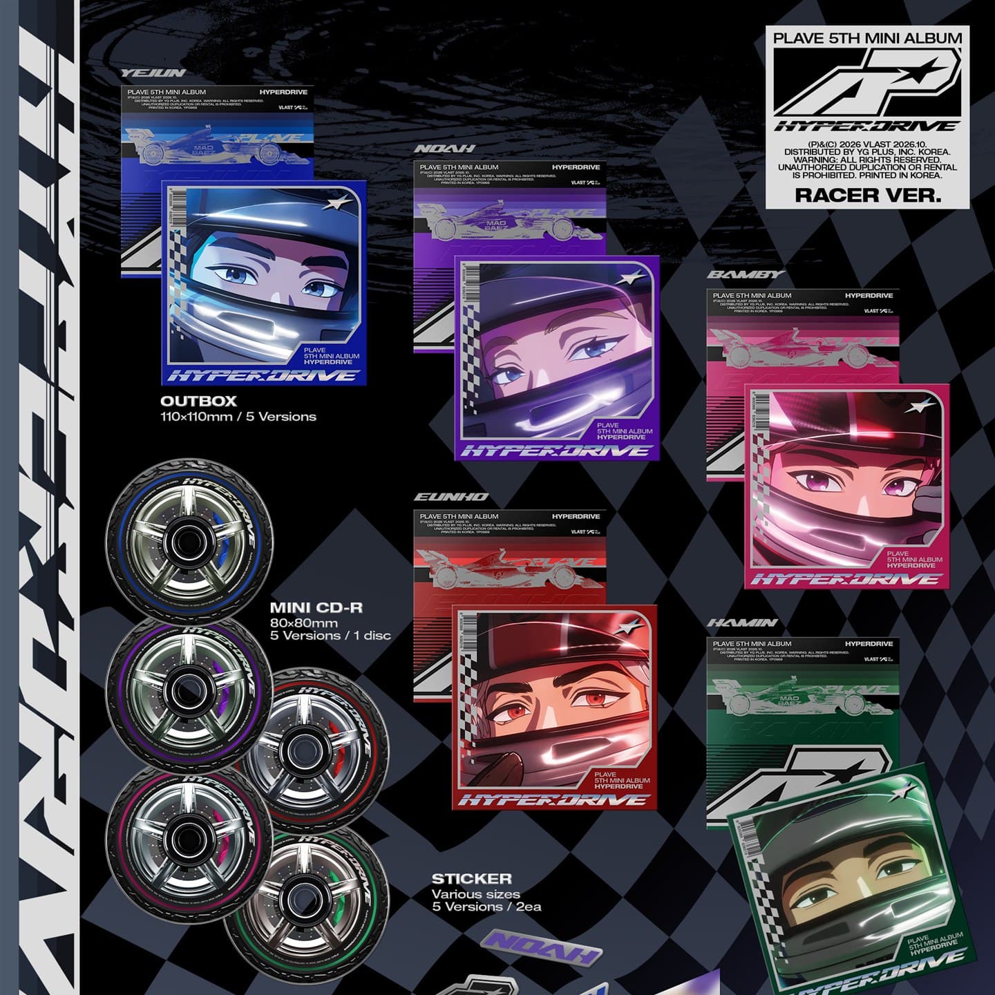 PLAVE HYPERDRIVE Racer Ver. pack shot - part 1