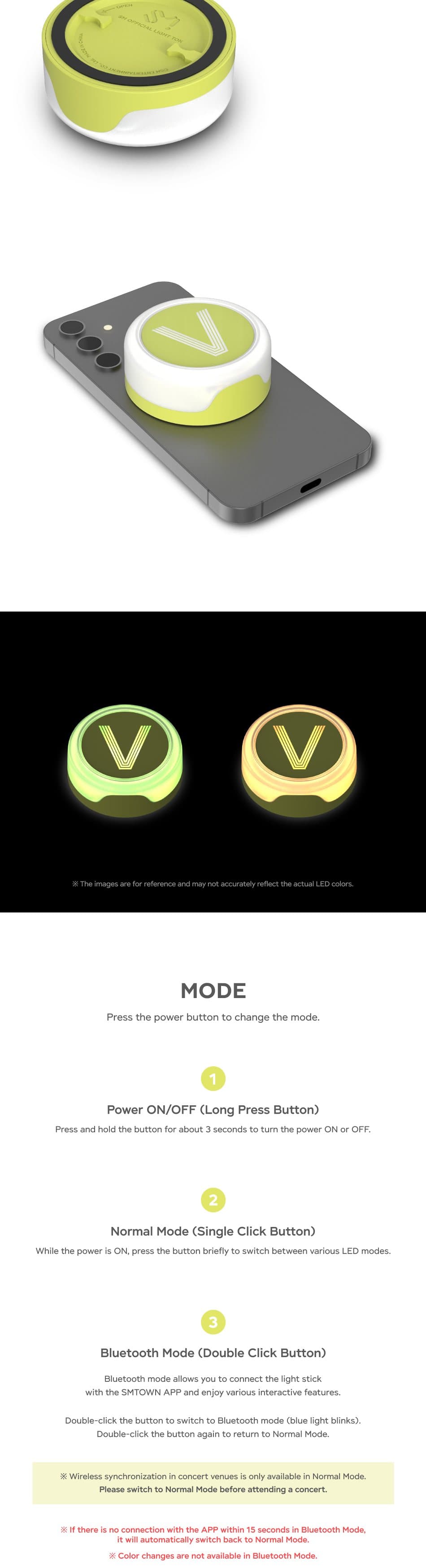 WayV Official Light Tok product details 2