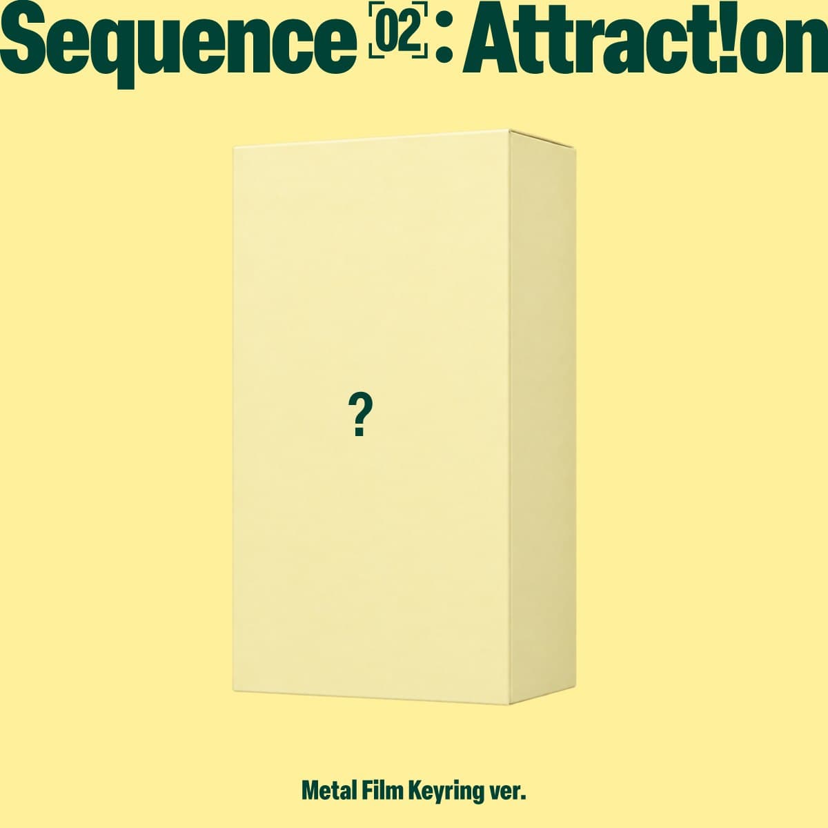 AND2BLE Sequence 02: Attraction Metal Film Keyring Ver. - official image