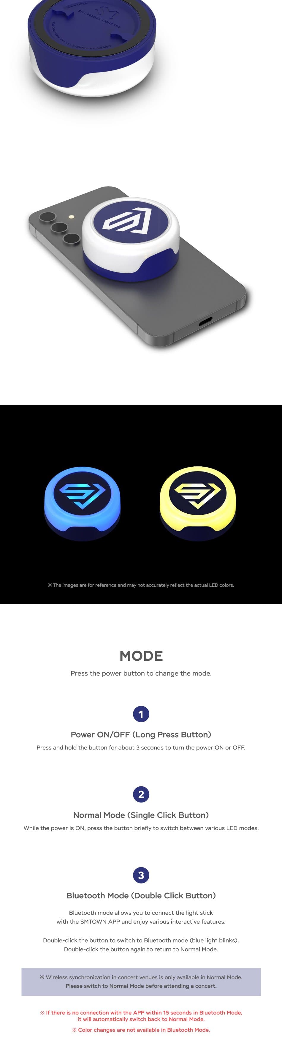 SUPER JUNIOR Official Light Tok product details 2