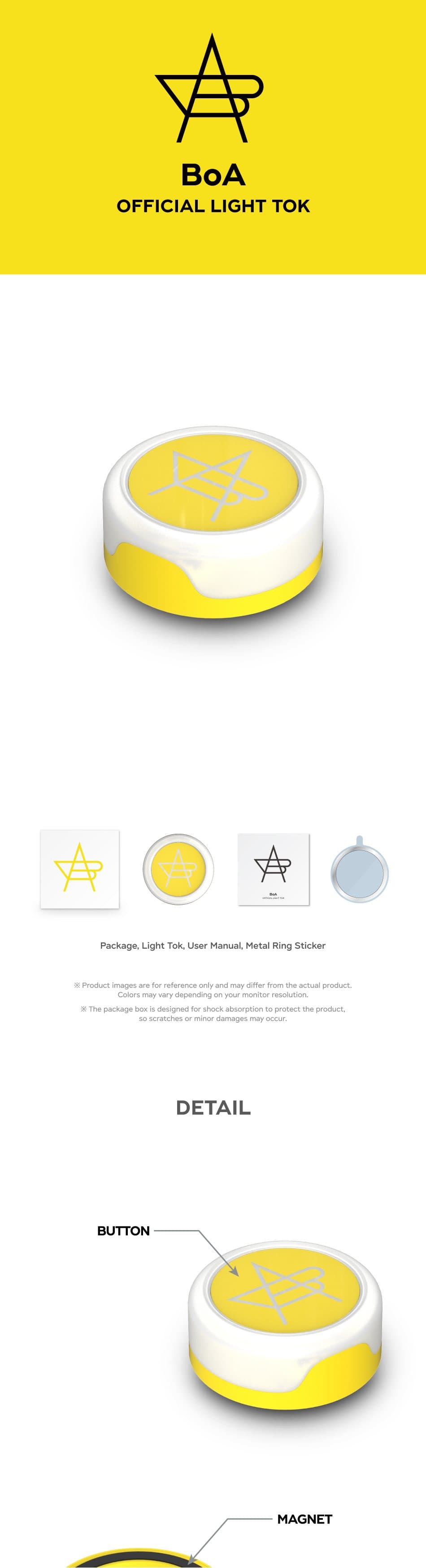 BoA Official Light Tok product details