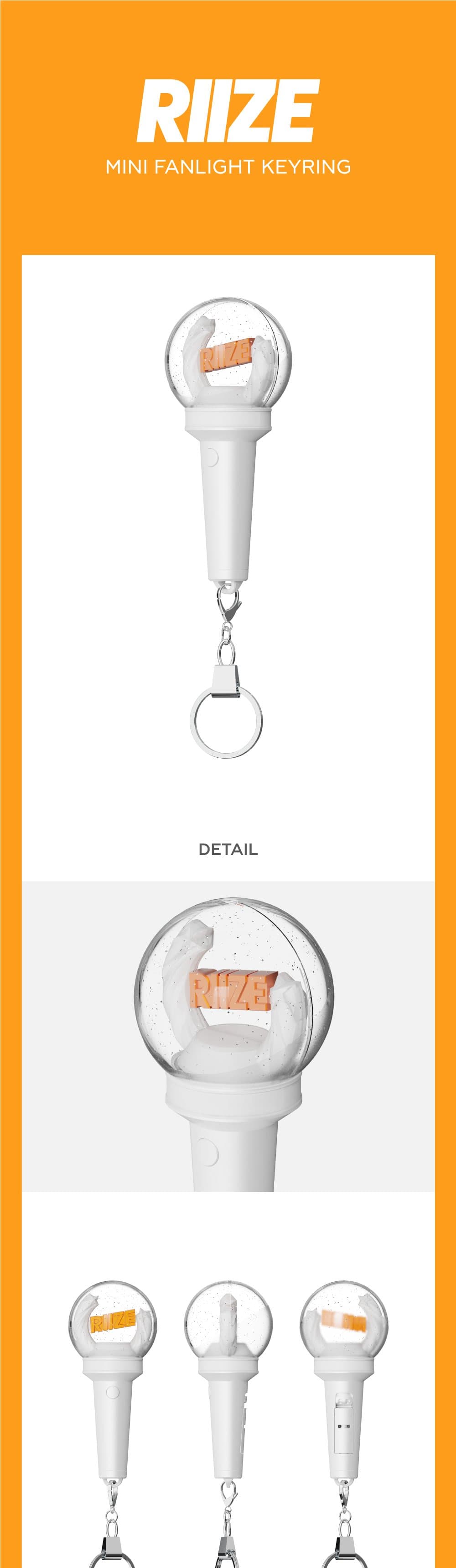 RIIZE Mini Fanlight Keyring product details
