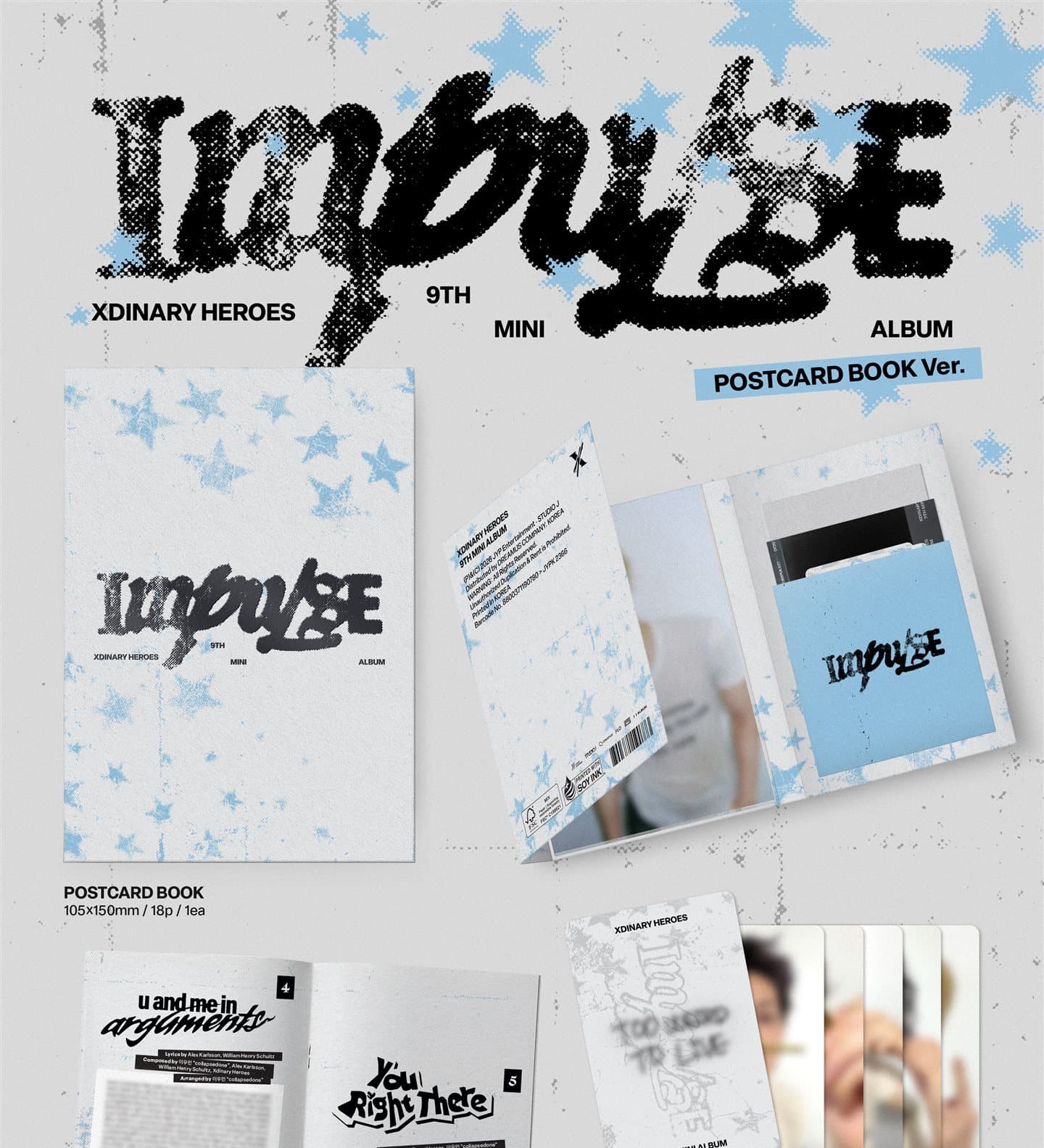 IMPULSE POSTCARD BOOK Ver. contents - part 1