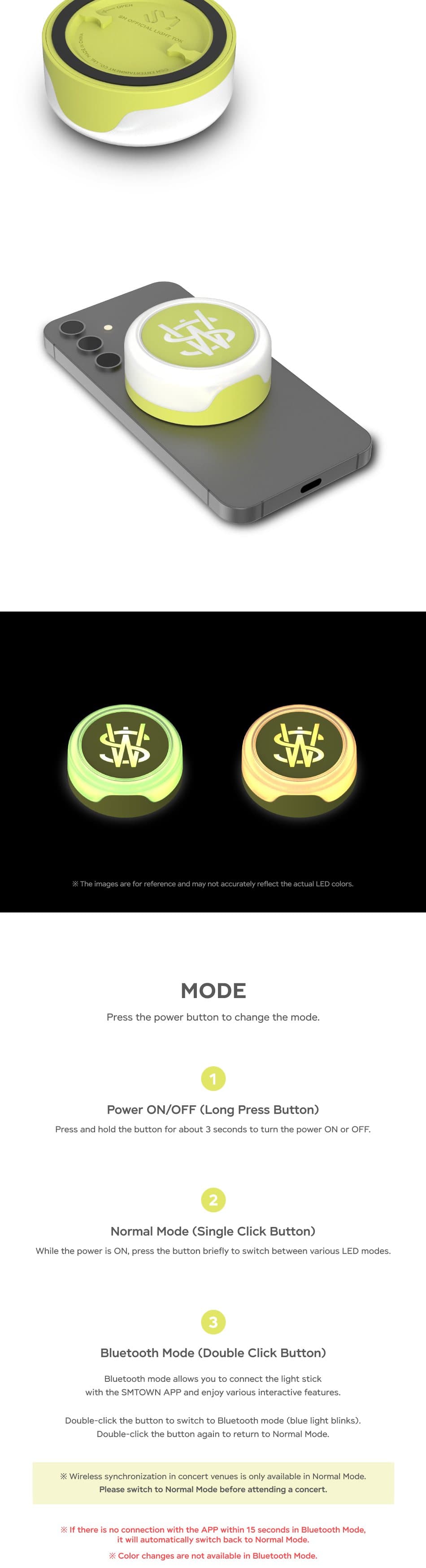 NCT WISH Official Light Tok product details 2