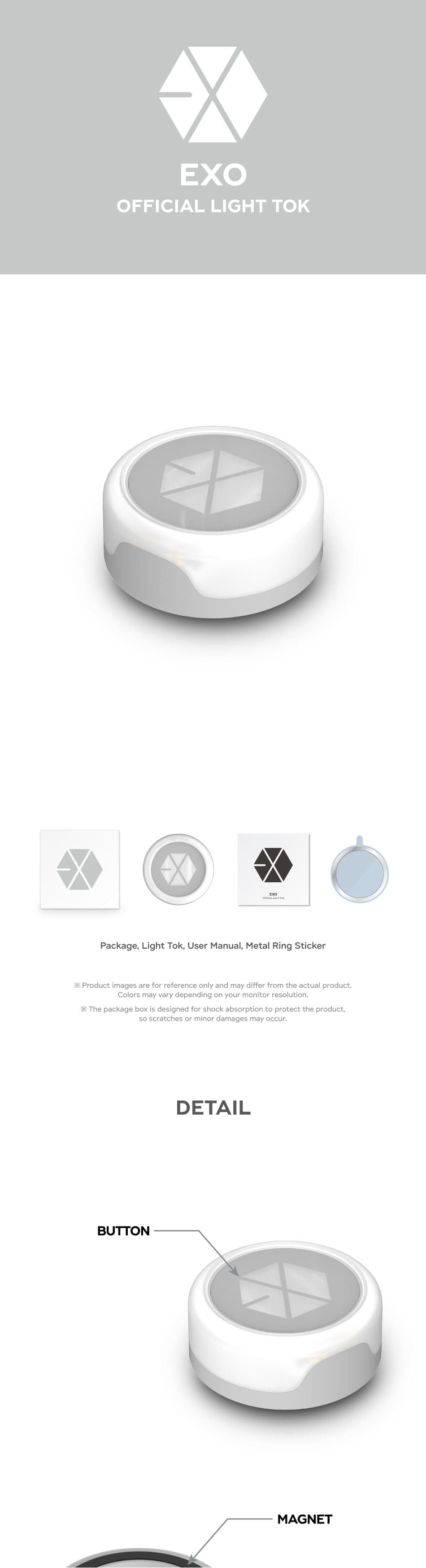 EXO Official Light Tok product details