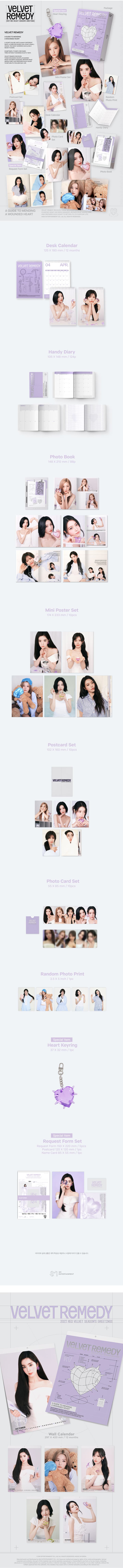 Red Velvet 2027 Season's Greetings official contents
